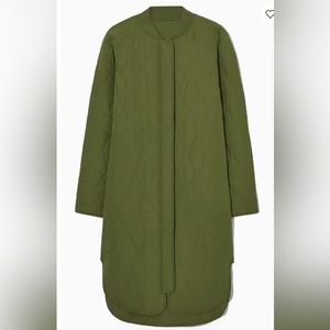 COS Reversible Longline Quilted Liner Jacket. NWT, Size S. Never been worn.